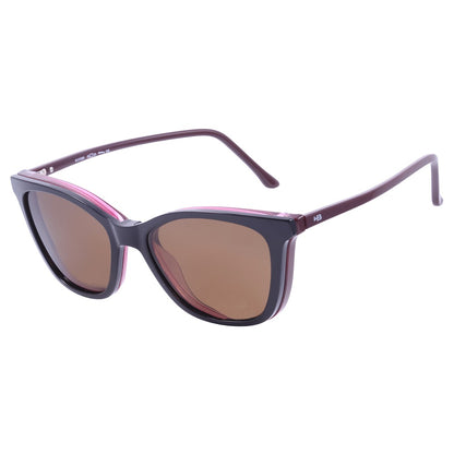 HB Switch Clip on 0385 Passionate/ Black/ Polarized Brown - Lente 5,3 cm  - Grau