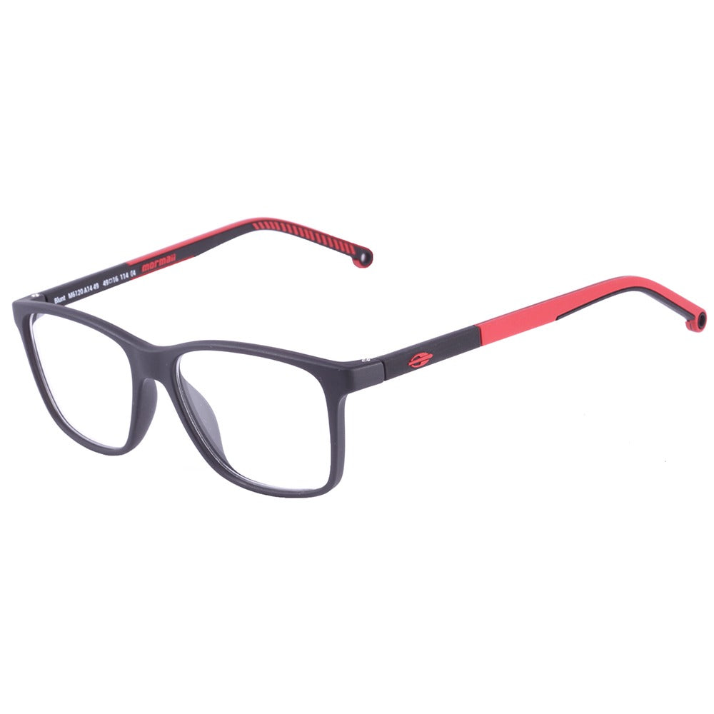 Infantil Mormaii Blunt Preto e Vermelho Fosco - 49mm  - Grau