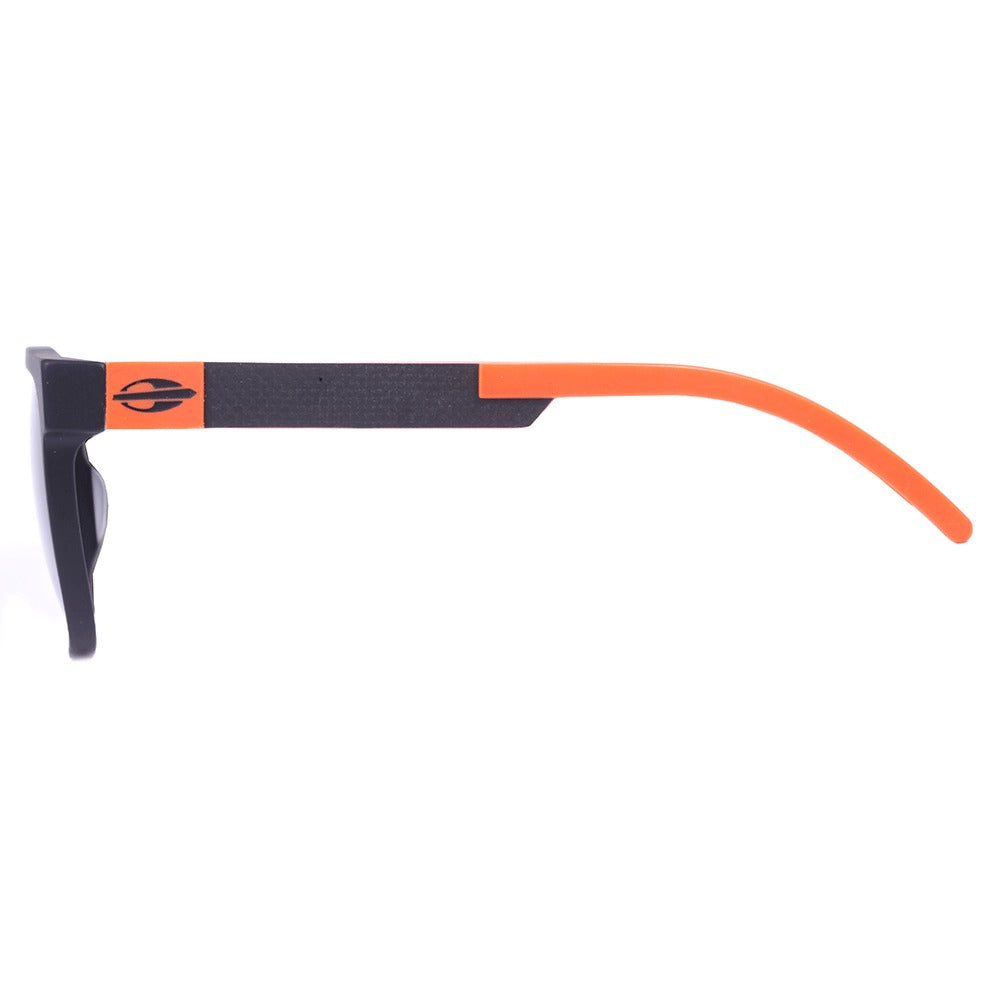 Mormaii Boston 2 Preto e Laranja Fosco/ Preto - Lente 5,6 cm  - Sol