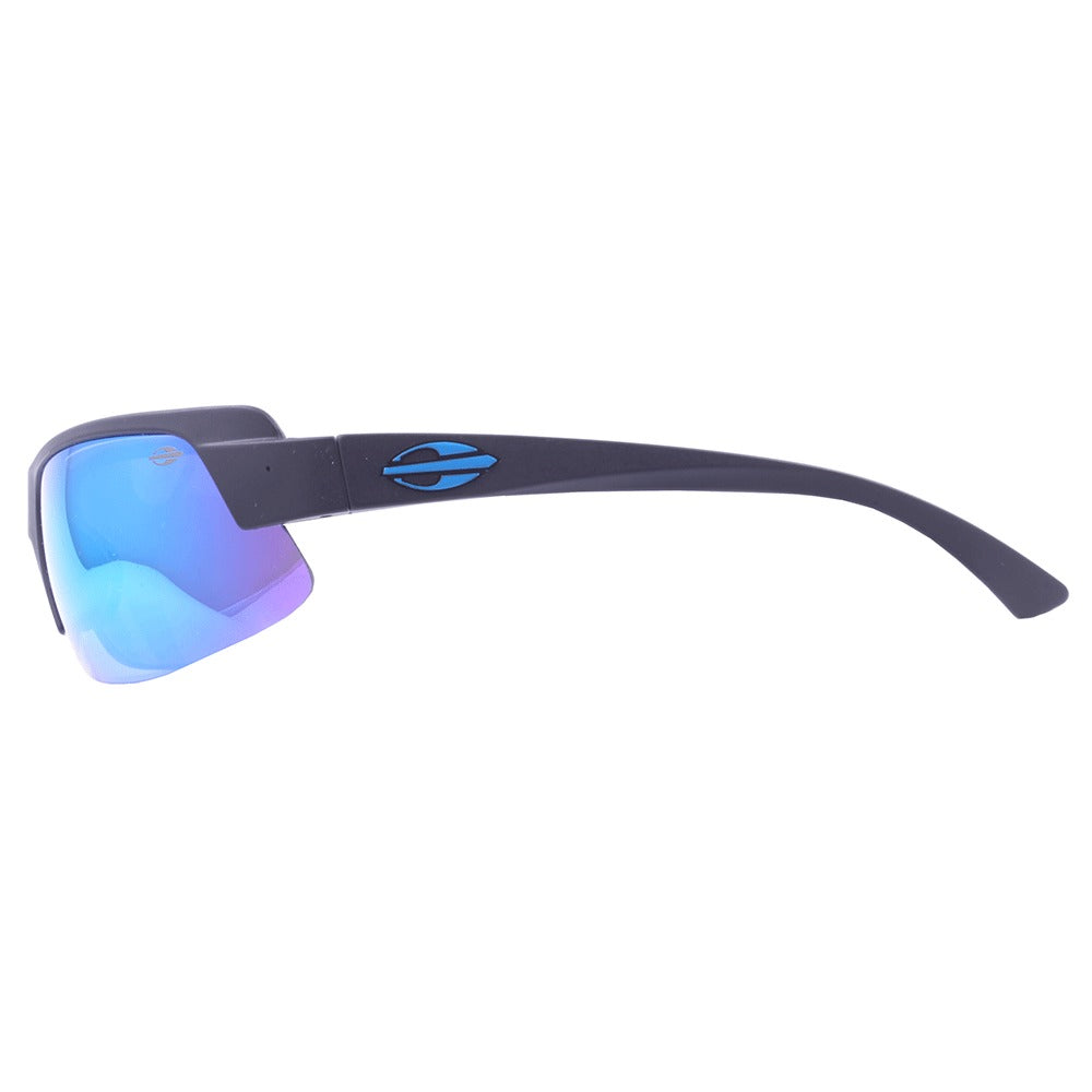 Mormaii Gamboa Air 4 Preto Fosco/ Azul Espelhado - Lente 5,7 cm  - Sol