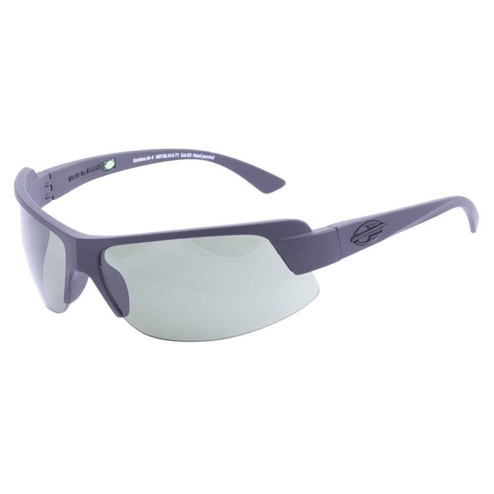 Mormaii Gamboa Air 4 Preto Fosco/ Verde G15 - Lente 5,7 cm  - Sol