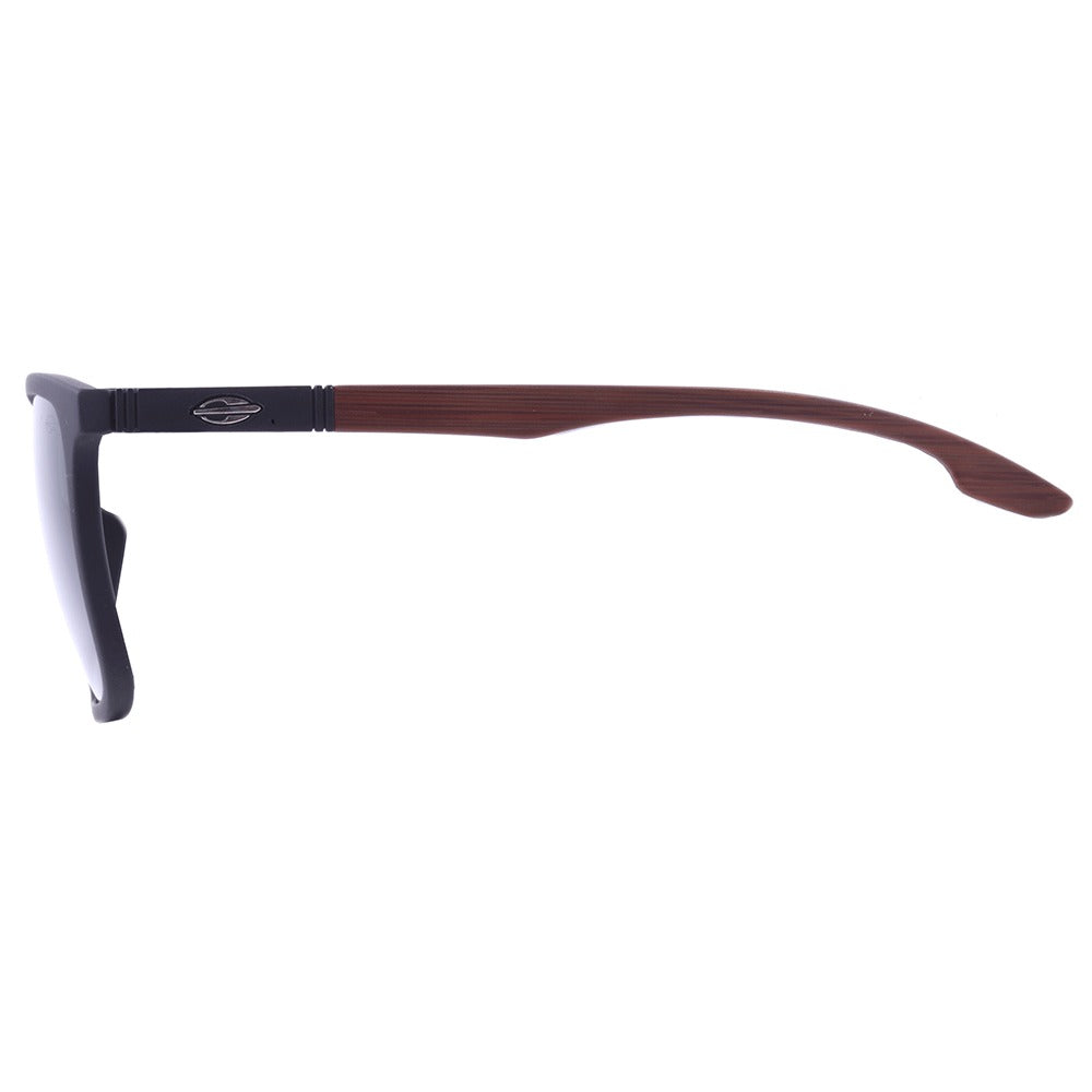 Mormaii Hawaii Preto e Marrom Fosco/ Preto - Lente 5,8 cm  - Sol