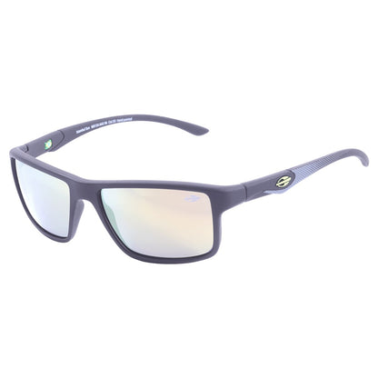 Mormaii Istambul Sun Preto Fosco/ Dourado Espelhado - Lente 5,5 cm  - Sol