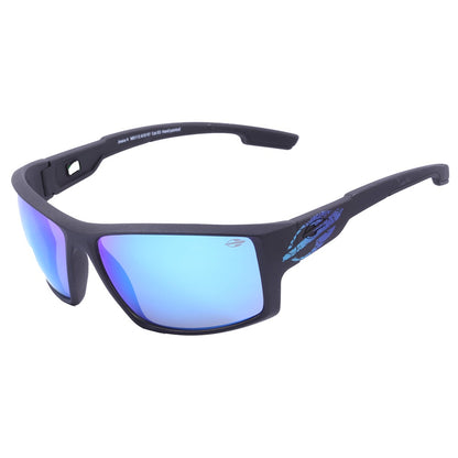 Mormaii Joaca 4 Preto e Azul Fosco/ Azul Espelhado - 64 mm  - Sol