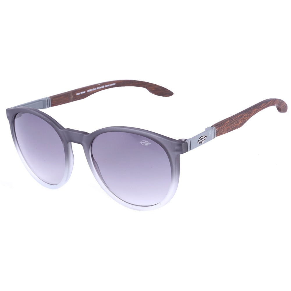 Mormaii Maui Wood Cinza Degradê Fosco/ Cinza Degradê - Lente 5,3cm