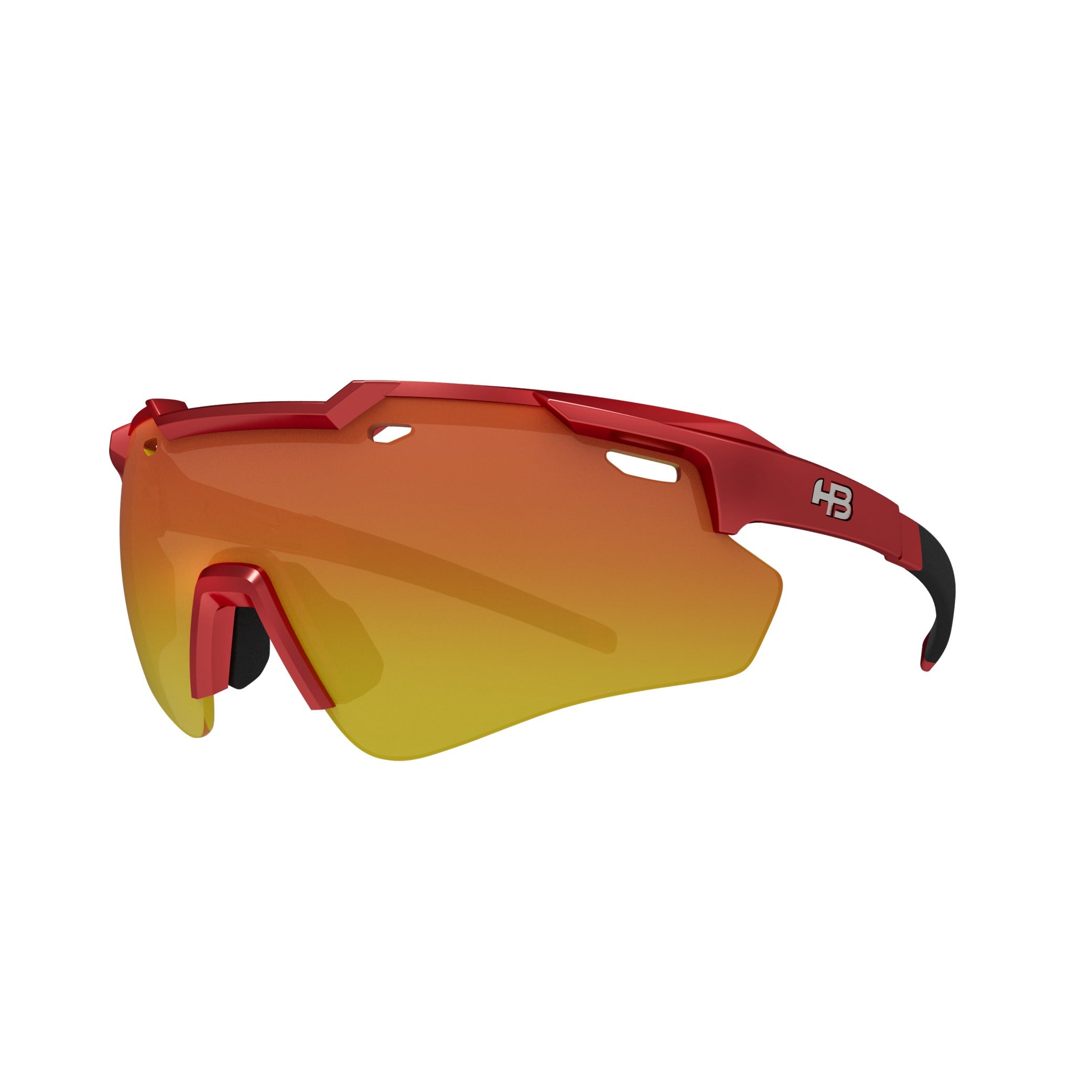 Shield Evo 2.0 Matte Rage Red/ Red Chrome  - Sol