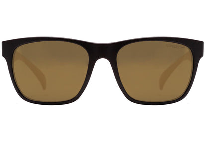 Óculos de Sol Speedo Adagio H01 Marrom Fosco/ Dourado Espelhado Polarizado 55 mm