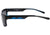 Speedo Bumper A02 Preto E Azul Translúcido/ Preto Polarizado - Lente 5,9 Cm