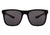 Óculos de Sol Speedo Caelum A01 Preto Fosco/ Cinza Polarizado Lente 5,5 Cm
