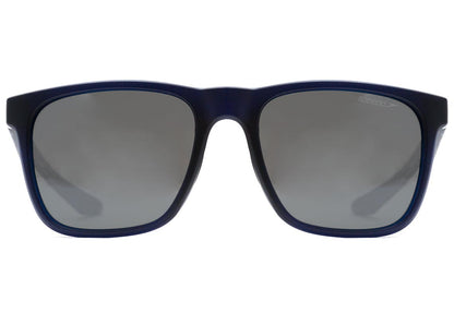 Óculos de Sol Speedo Caelum D01 Azul Translúcido Fosco/ Prata Espelhado Polarizado 55 mm