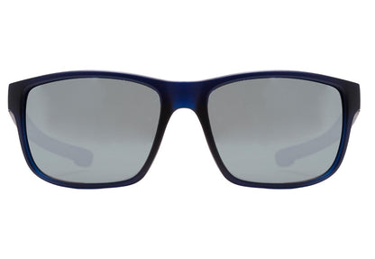 Óculos de Sol Speedo Flynn D01 Azul Translúcido Fosco/ Prata Espelhado Polarizado 57 mm