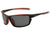 Óculos de Sol Speedo Kitesurf A03 Preto E Vermelho Fosco/ Preto Polarizado - Lente 6,4 Cm