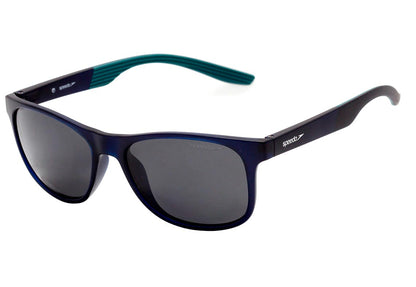 Óculos de Sol Speedo Sloan A01 Preto Fosco / Azul Espelhado Polarizado -- Lente 5,5 cm D01 Azul Translúcido Fosco/ Cinza Polarizado Lente 5,5 Cm