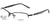 Óculos de Grau Speedo SP 1210 09D Preto Fosco e Cinza - Lente 5,4 cm