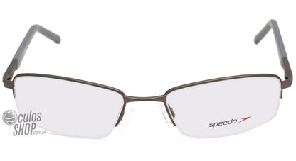 Óculos de Grau Speedo Sp 1271 02C Grafite E Cinza Fosco - 55 mm