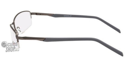 Óculos de Grau Speedo Sp 1271 02C Grafite E Cinza Fosco - 55 mm