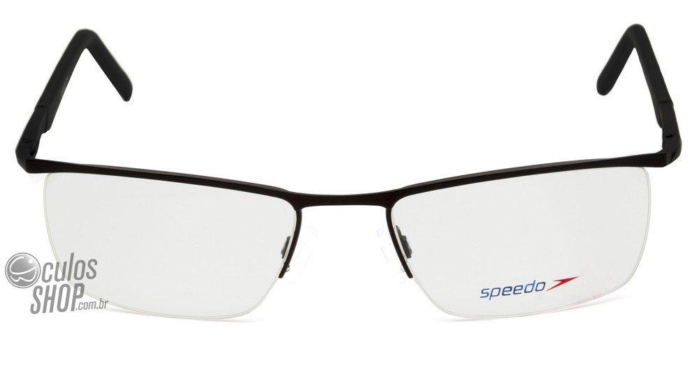 Óculos de Grau Speedo Sp 1273 09A Preto Fosco - 56 mm