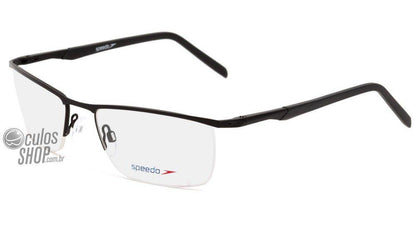 Óculos de Grau Speedo Sp 1273 09A Preto Fosco - 56 mm