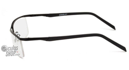 Óculos de Grau Speedo Sp1275 09A Preto Fosco - 55 mm
