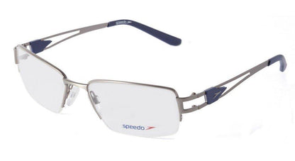 Óculos de Grau Speedo Sp 1290 02D Cinza Fosco E Azul - 55 mm