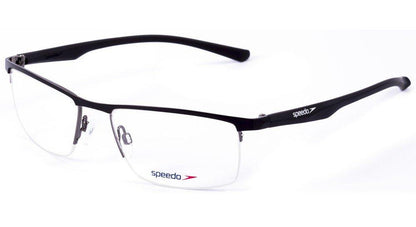 Óculos de Grau Speedo Sp 1299 02E Preto Fosco - 55 mm