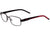 Óculos de Grau Speedo SP 1347 09B Preto Brilho Vermelho e Preto Fosco - Lente 5,0 cm