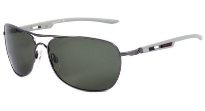 Óculos de Sol Speedo Sp 3036 18G Preto E Cinza/ Amarelo Espelhado Polarizado - 62 mm