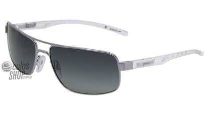 Óculos de Sol Speedo Sp 3039 03A Prata E Transparente/ Preto Degradê Polarizado - 61 mm