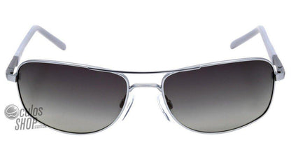 Óculos de Sol Speedo Sp 3042 03A Prata E Cinza Fosco/ Preto - 60 mm