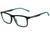 Óculos de Grau Speedo Sp 4046 A02 Preto E Verde Fosco - Lente 5,5 Cm