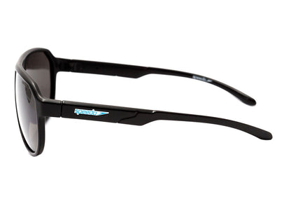 Óculos de Sol Speedo Sp 5008 T01 Transparente E Branco Brilho/ Preto Degradê Polarizado