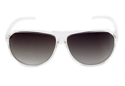 Óculos de Sol Speedo Sp 5008 T01 Transparente E Branco Brilho/ Preto Degradê Polarizado