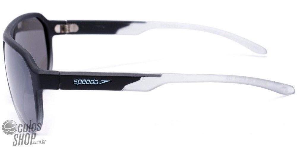 Óculos de Sol Speedo Sp 5008 Y06 Preto E Cinza/ Preto Polarizado - Lente 6,1 Cm