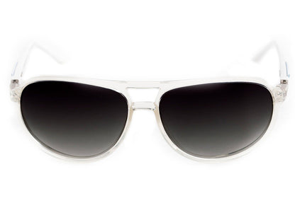 Óculos de Sol Speedo Sp 5011 T10 Transparente E Branco/ Preto Polarizado - Lente 6,1 Cm