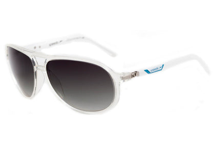 Óculos de Sol Speedo Sp 5011 T10 Transparente E Branco/ Preto Polarizado - Lente 6,1 Cm