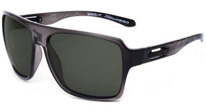 Óculos de Sol Speedo Sp 5013 B03 Preto Translúcido/ Verde Polarizado - 61 mm