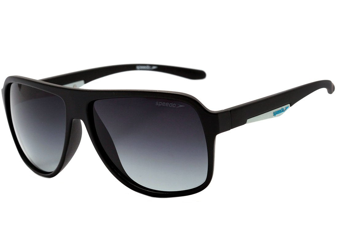 Speedo Sp 5033 A11 Preto Fosco/ Cinza Degradê Polarizado Unico