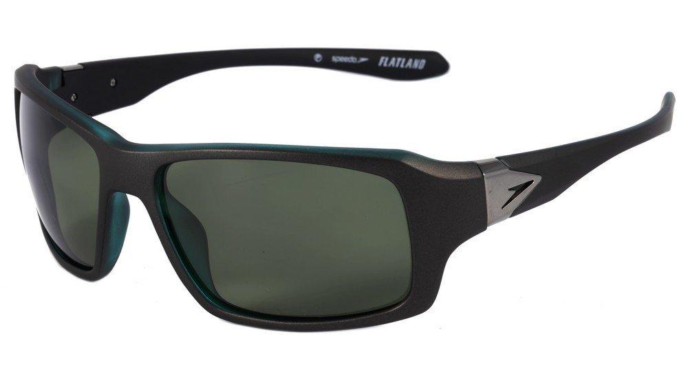 Óculos de Sol Speedo Sp 5043 D01 Cinza E Verde Fosco/ Verde Polarizado - 60 mm