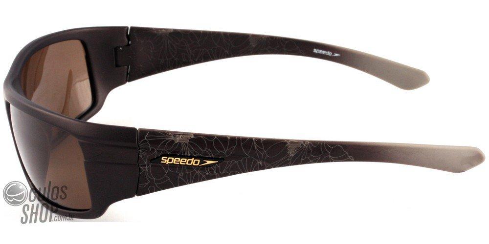 Óculos de Sol Speedo Sp 548 C02 Marrom E Cinza Fosco/ Marrom - 60 mm