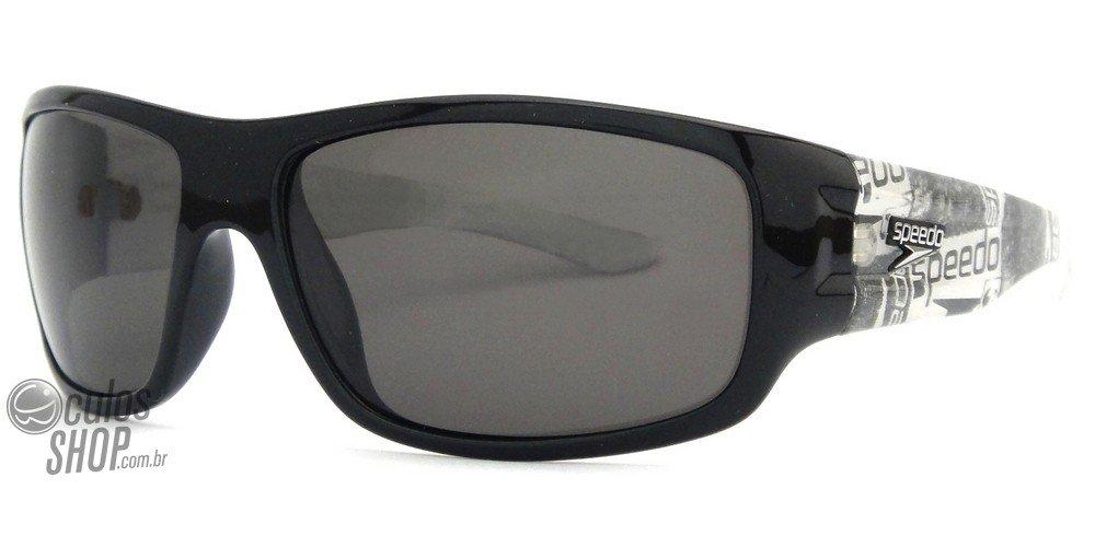 Óculos de Sol Speedo Sp 550 A01C Preto E Branco/ Preto - 61 mm