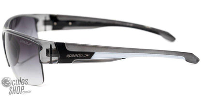 Óculos de Sol Speedo Sp 559 H01 Preto Translúcido/ Preto Degradê - 62 mm