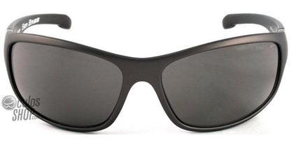 Óculos de Sol Speedo Sp 561 C01 Cinza Fosco/ Preto - 63 mm