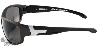 Óculos de Sol Speedo Sp 561 C01 Cinza Fosco/ Preto - 63 mm