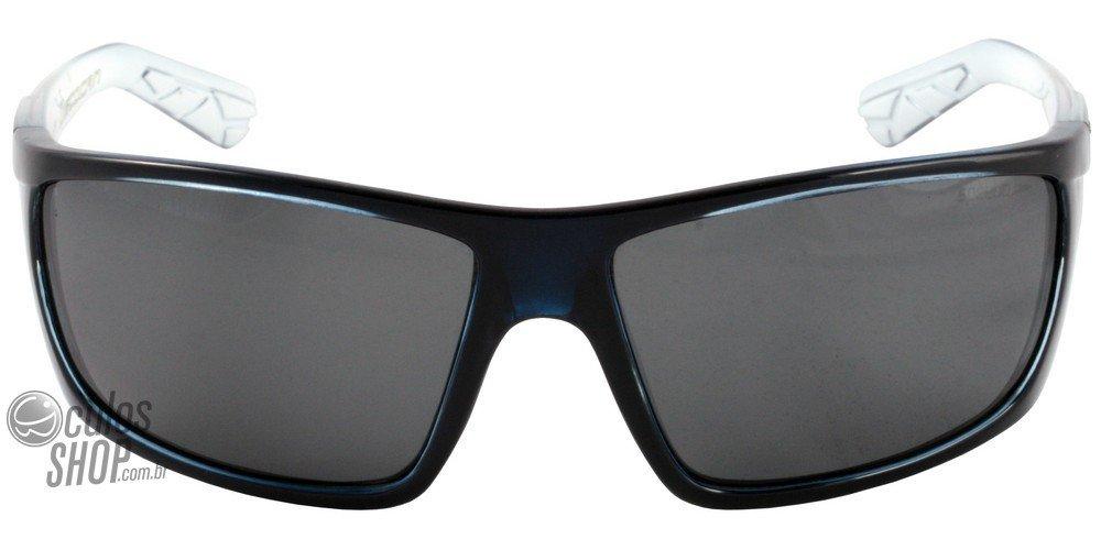 Óculos de Sol Speedo Sp 568 D02 Azul Translúcido E Branco/ Preto - 63 mm