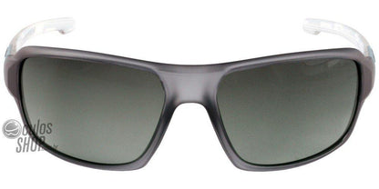 Óculos de Sol Speedo Sp 575 B02 Cinza E Branco Fosco/ Verde Degradê - 62 mm