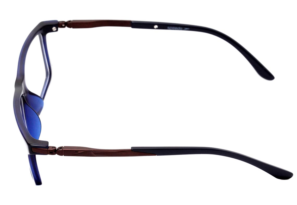 Óculos de Grau Speedo Sp 6090 I T01 Azul Translúcido Brilho 57 mm
