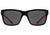 Óculos de Sol Speedo Undercut 2 H02 Preto E Vermelho Translúcido Fosco/ Cinza Polarizado Lente 5,9 Cm