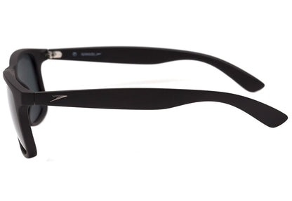 Óculos de Sol Speedo Vallarta A01 Preto Fosco/ Cinza Polarizado 54 mm