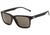 Óculos de Sol T-Charge T 9026 A03 Preto Fosco / Verde Polarizado - Lente 5,5 cm
