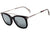 Óculos de Sol Tommy Hilfiger Th 1515 807 T4 Preto E Prata Brilho/ Prata Espelhado - Lente 4,9 Cm
